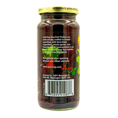 Pickled Beets, 16 oz Handcrafted - Ayurveg