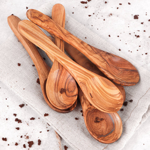 Mini Olive Wood Spoons, 5.1" – ArtisRaw