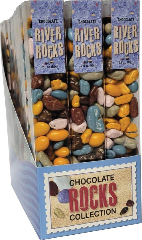 Chocolate Colorful Candy River Rocks - Sunflower Food Company