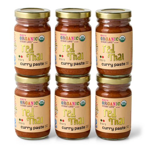 Red Thai Curry Paste, 4.25 oz, ORGANIC - Mike's Organic Curry Love