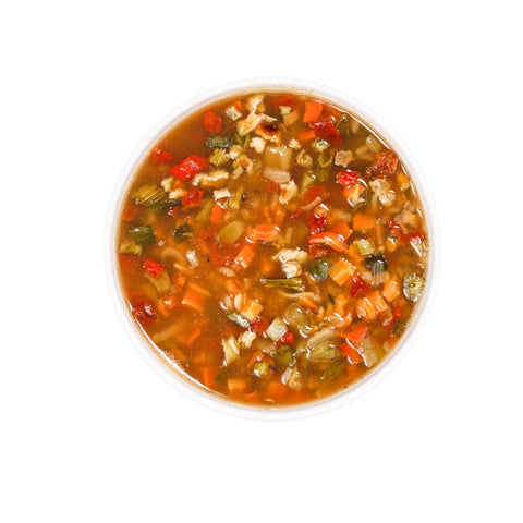 Garden Vegetable & Barley Soup, 7 oz - The Secret Garden