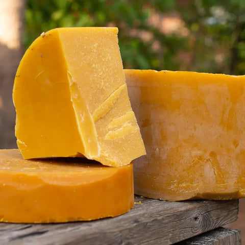 Beeswax Bars: Yellow, 8oz - Uncommon Bees