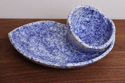 Artisan Swirly Bowls, 8.5 to 9 in - Sawdust and Clay