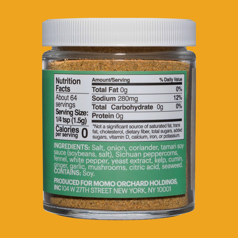 Tingly Seasoned Salt, 3.4 oz - Momofuku