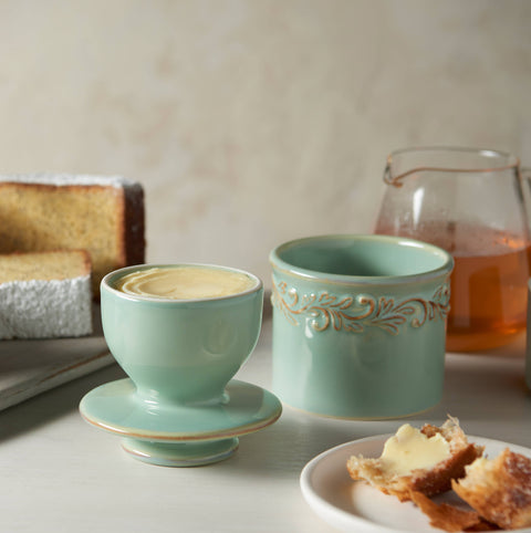 Butter Bell Crock - Antique Sea Spray - The Original Butter Bell® Crock