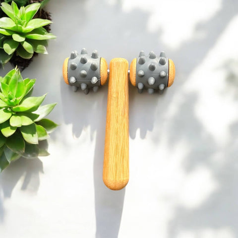 Bamboo Body Rolling Massage Tool - Bamboo Switch