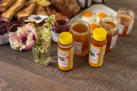 Northwest Wildflower Honey 12 Oz. Squeeze Bottle - Oregon Growers