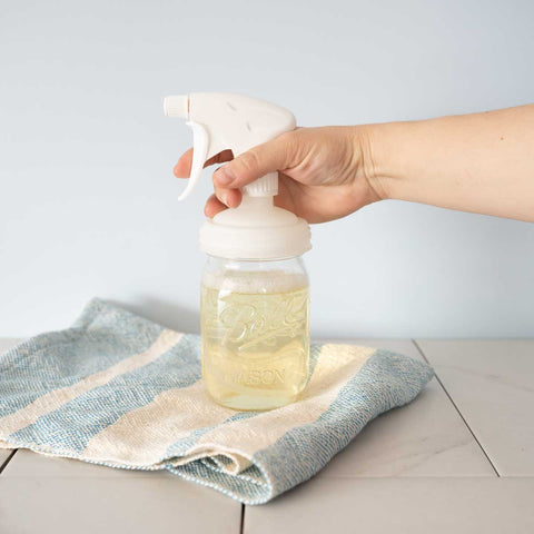 Mason Jar Sprayer Lid, Regular Mouth / Natural - reCAP Mason Jars