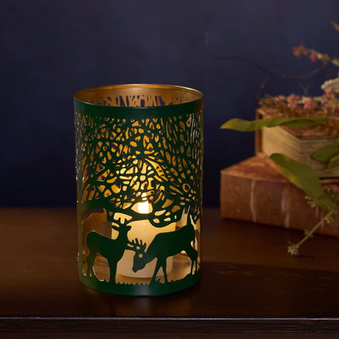 Forest Life Lantern - Primitives by Kathy