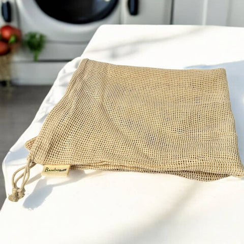 XL Cotton Delicates & Laundry Bag - Bamboo Switch