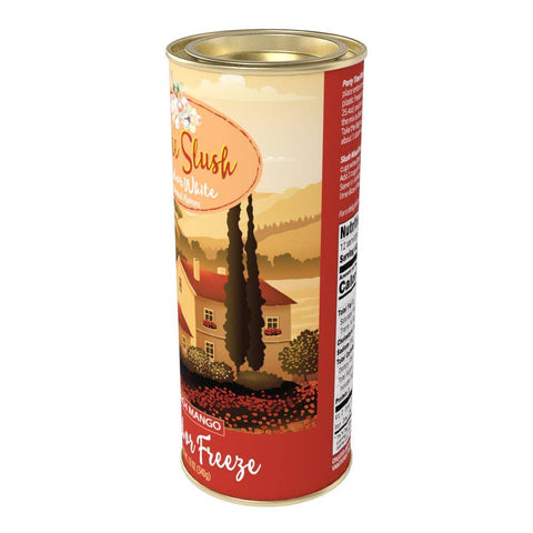 Red or White Wine Slush - Peach Mango, 12oz Round Tin - McSteven's