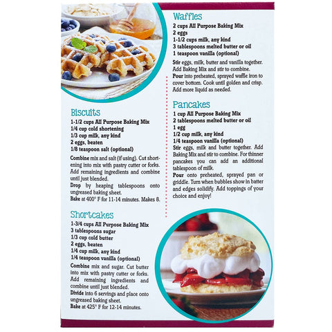 All Purpose Baking Mix, 1 lb, Gluten Free Organic - Namaste Foods