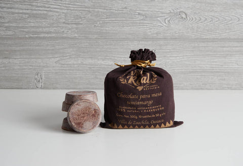 Villa Real Mexican Hot Chocolate: Sweet Dark, Small (5 Discs) - Verve Culture