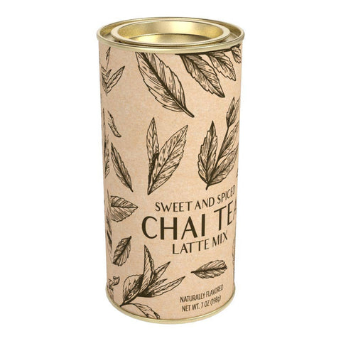Sweet & Spiced Chai Tea Latte Mix, 7oz Round Tin - McSteven's