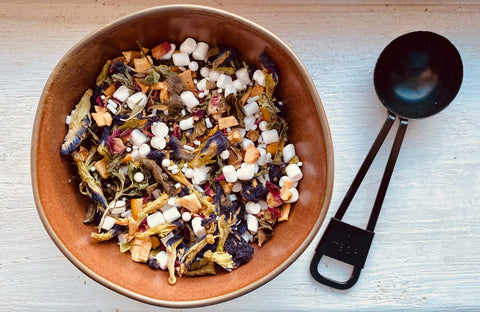 Northern Lights - Butterfly Pea Flower Rose Loose Leaf Tea - Birch Tea Co.