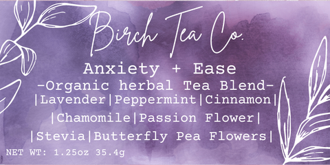 Anxiety Ease - Chamomile Loose Leaf Tea Blend - Birch Tea Co.