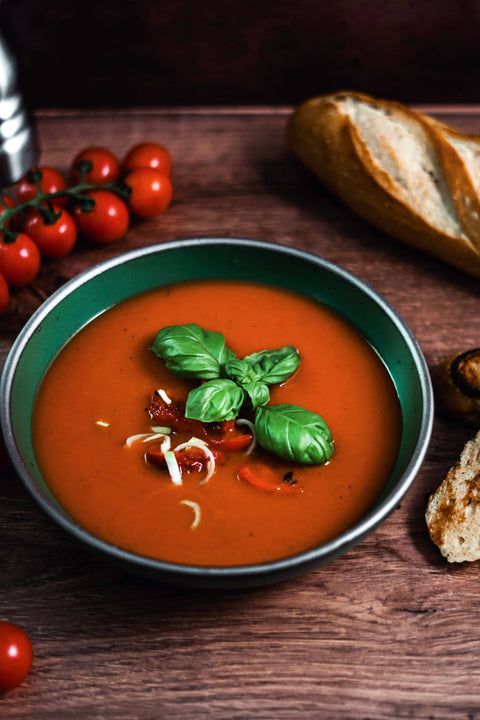 Tuscan Tomato Soup 16 oz Vegan & GF Shelf Stable - 18 Chestnuts Soups