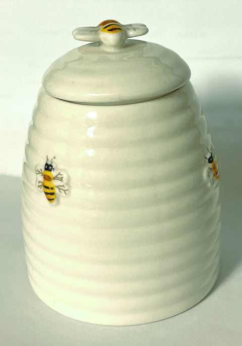 Beehive Honey Pot, 3.5"x4.5" - JBK Pottery
