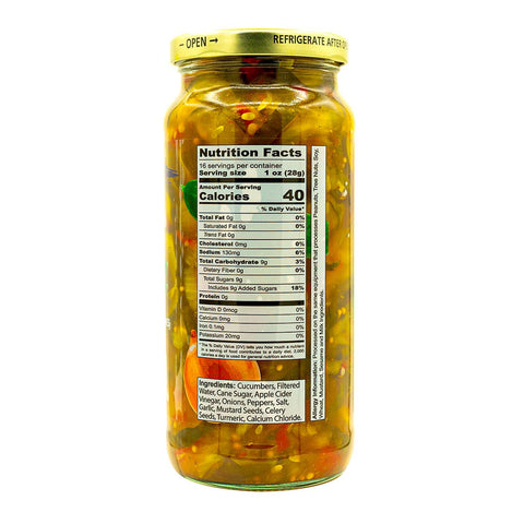 Handcrafted Bread and Butter (Sweet Pickles) - Ayurveg