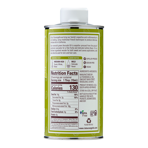 Delicate Avocado Oil, 16.9 Fl Oz - La Tourangelle