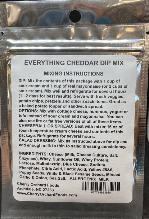 Dip Mixes: Veggie & Dill - Cherry Orchard Foods