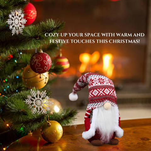 Christmas Gnome Handmade Swedish Tomte for Home Decorations - SINT