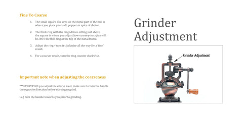 Salt Pepper Mill Grinders Salt And Pepper Shakers - Ashton: Robles Wood - Baroy