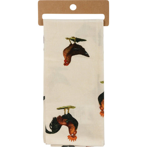 Rise & Shine Mother Cluckers Kitchen Towel - Primitives by Kathy