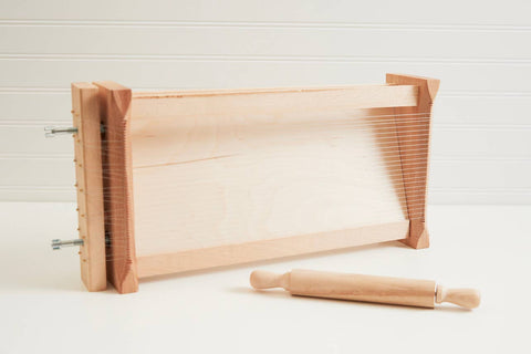 Italian Pasta Chitarra with Rolling Pin: Small - Verve Culture