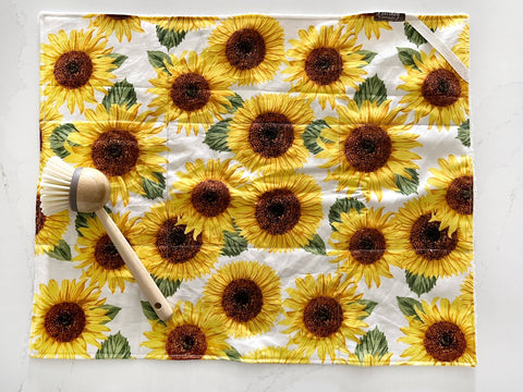 Large Sunflowers Drying Mat - Lavishly Vintage