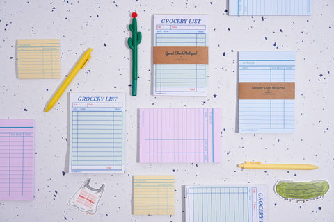 Guest Check Notepad Grocery List - Marigold Press