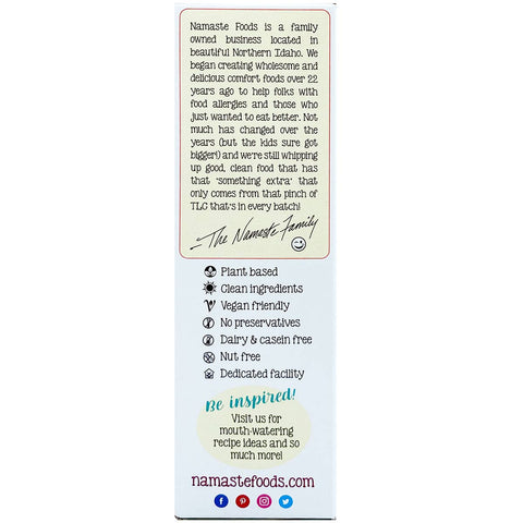 Dark Chocolate Brownie Mix, 16 oz, Gluten Free Organic - Namaste Foods