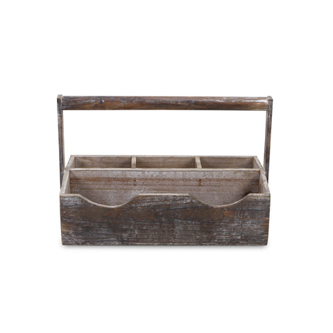 Nicola Wooden Decorative Caddy: Large - Cheungs Home Decor