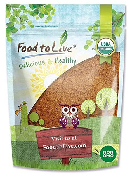 Organic Cocoa Powder – Unsweetened, Non-Dutched, Sirtfood: 8 Ounces - Food To Live