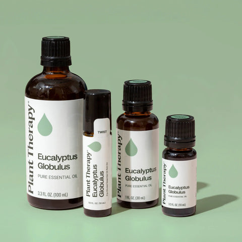 Roll-On Eucalyptus Globulus Essential Oil, 10 ml - Plant Therapy