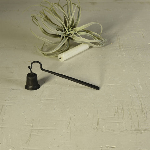 Forged Candle Snuffer, Iron - Black - HomArt