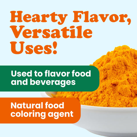 Organic Turmeric Powder – Finely Ground Turmeric Root, Raw: 8 Ounces - Food To Live