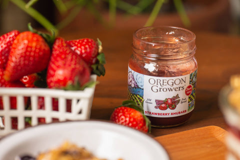 Strawberry Rhubarb Fruit Spread - Oregon Growers