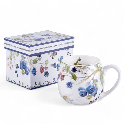 Wild Berries Big Belly Mug, 16.23 fl oz, in Gift Box