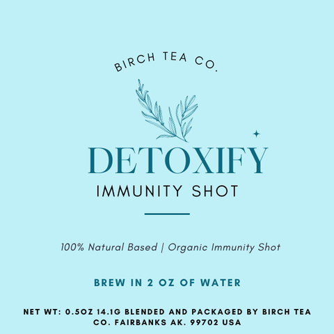 Immunity Shot - Herbal Organic Infused Immunity Shot - Birch Tea Co.