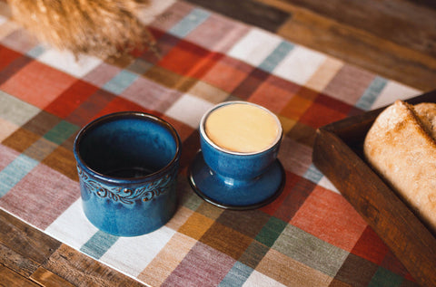 Butter Bell Crock - Antique Denim Blue - The Original Butter Bell® Crock