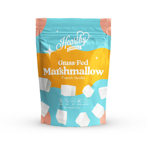 Grass-Fed Gelatin Marshmallows: Vanilla - Hearthy Foods
