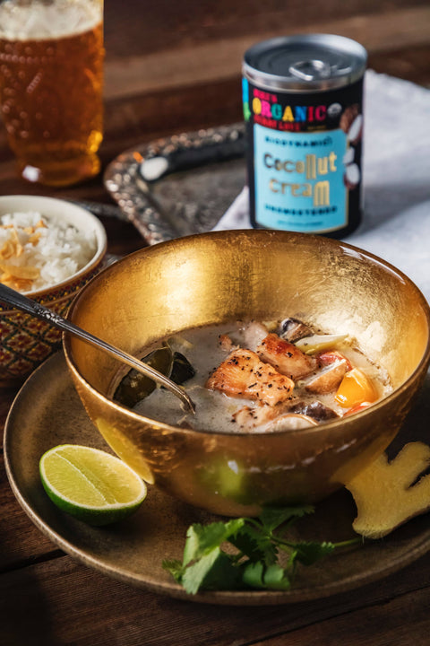 Biodynamic & Organic Coconut Cream - Mike's Organic Curry Love