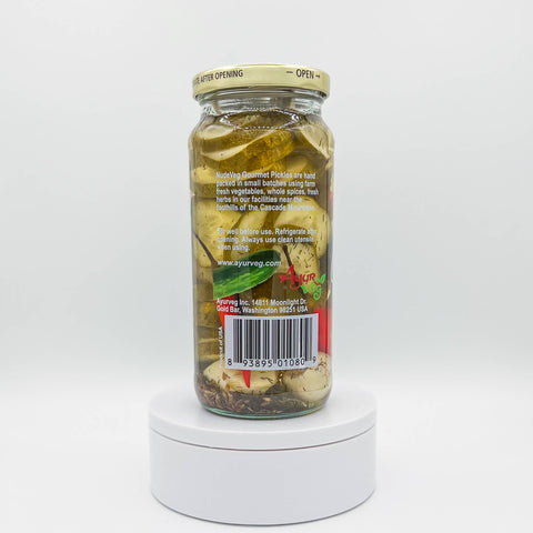 Handcrafted Spicy Dill Pickles - Ayurveg