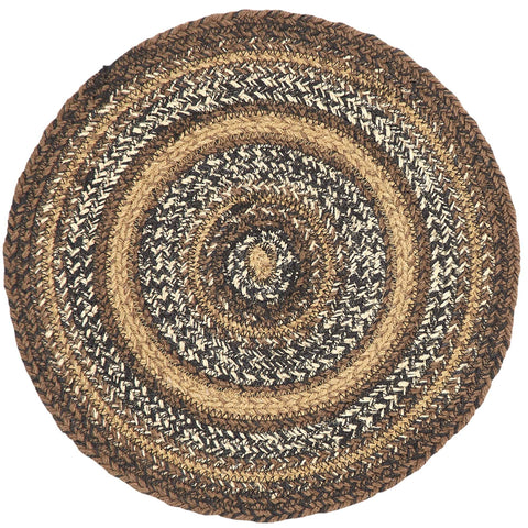 Espresso Jute Trivet, 15 in - VHC Brands