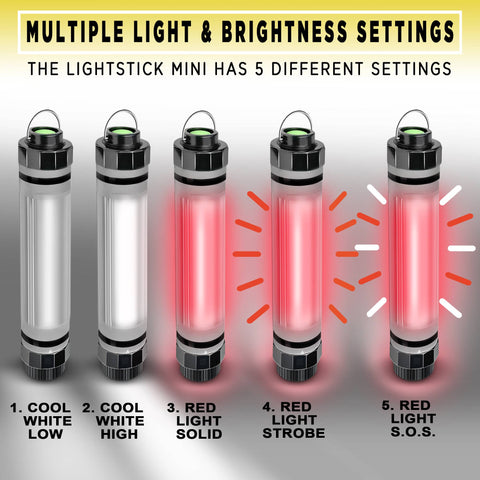 Waterproof LightStick Mini with Powerbank - SunJack