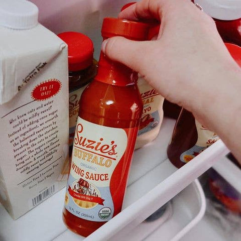 Suzie's Organic Buffalo Wing Sauce, 12oz - Suzie's Organics and More