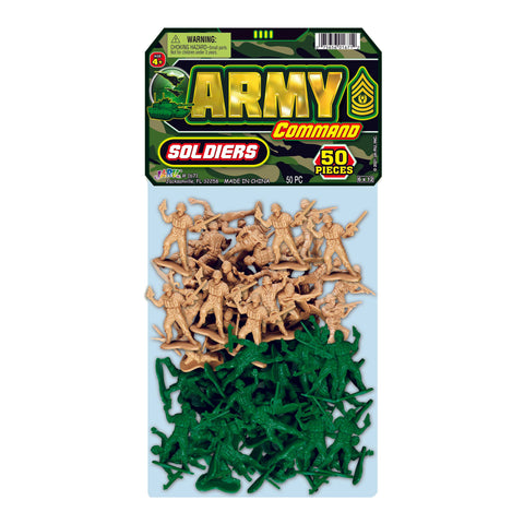 Army Command Soldiers, 50pc Bags - Grandpa Joe's