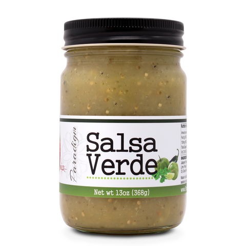 Paradigm Salsa Verde, 13 oz - Paradigm Foodworks