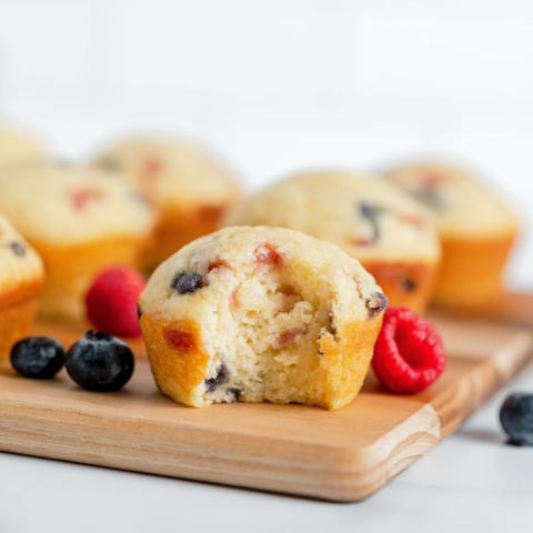 American Berry Muffin Mix: 2 lb. Pouch - Lehi Mills